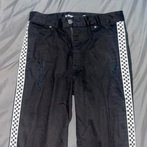 Empyre checkered mom jeans